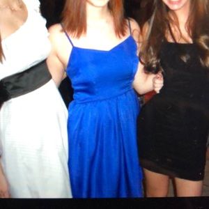 Blue Aqua party dress